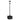 Solar Lantern Floor Lamp with Planter 195cm Outdoor Garden Lantern with 2 Brightness Levels Light Control Switch