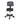 Height-adjustable rolling stool with backrest, swivel stool 72-84 cm, 360° rotatable work stool, office stool