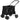 PawHut Hundetrolley inkl. Kissen, 3 Seitentaschen, klappbar, Hundewagen, 102 cm x 62 cm x 105 cm, Schwarz