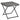 Foldable polyrattan side table coffee table couch table tray balcony table garden table sofa table tea table