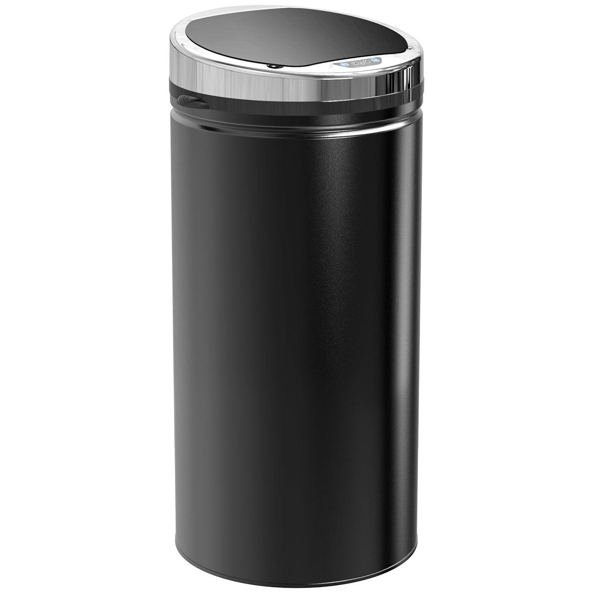 HOMCOM 42 L Sensor Mülleimer, Automatischer Abfalleimer, Rostfreier Kücheneimer mit Infrarotsensor, für