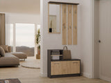 Garderobe VERA ANTHRAZIT EICHE ARTISAN – Produktabbildung 2