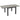 Outsunny Gartentisch Outdoor-Tisch, wetterbeständig, 162 x 80 x 75 cm, Grau