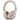 Guess Metal 4G Logo – kabellose Over-Ear- Kopfhörer Bluetooth ENC (rosa)