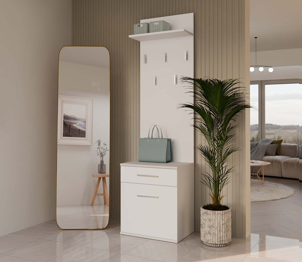 Garderobe Duo DUO WEISS – Produktabbildung 3