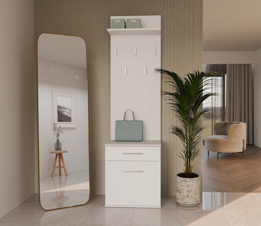 Garderobe Duo DUO WEISS – Produktabbildung 5
