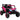 12V Elektroauto für Kinder, Fernbedienungsfunktion, Gurt, Hupe, LED-Lichter, USB-Port, für 3-5 Jahre, Rosa