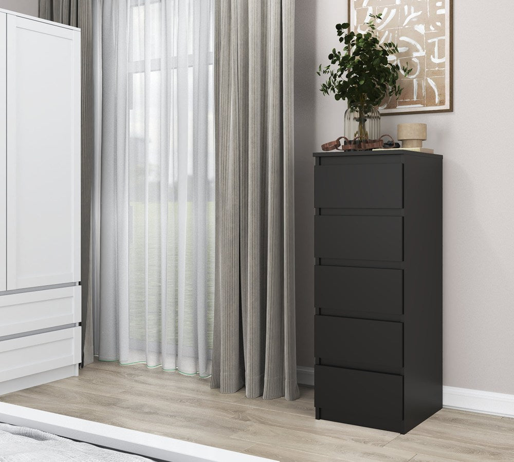 Kommode Malwa W5 SCHWARZ – Produktabbildung 4
