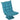 HOMCOM Relaxsessel Lesesessel, drehbar, Samtoptik, 62 cm x 70 cm x 95 cm, Blau