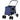 PawHut Hundetrolley bis 20kg klappbar Kissen 3 Seitentaschen 102 cm x 62 cm x 105 cm Blau