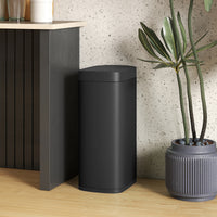 HOMCOM 50L Sensor-Mülleimer, berührungslos Küchenmülleimer mit Bewegungssensor, fingerabdruckresistent – Produktabbildung 2
