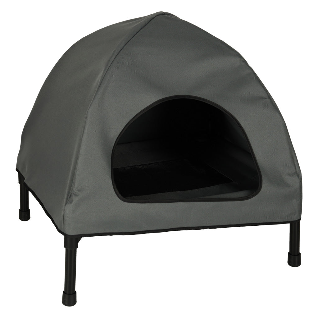 IKONKA Hundehütte Katzenbett Zelt Haustierbett 53x43x56 cm – Produktabbildung 2