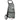 HOMCOM 3-in-1 Einkaufstrolley Einkaufswagen Fahrradanhänger Sackkarre, 53 x 43 x 110cm , Grau+Silber