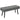 HOMCOM Sitzbank Polsterbank mit Cordbezug, Bettbank mit Metallbeine, Schuhbank 100 x 36 x 45 cm Grau