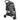 PawHut Hundebuggy Haustierwagen bis 10kg klappbar Regenschutz 2 Sicherheitsleinen 83cm x 55cm x 101cm Grau +