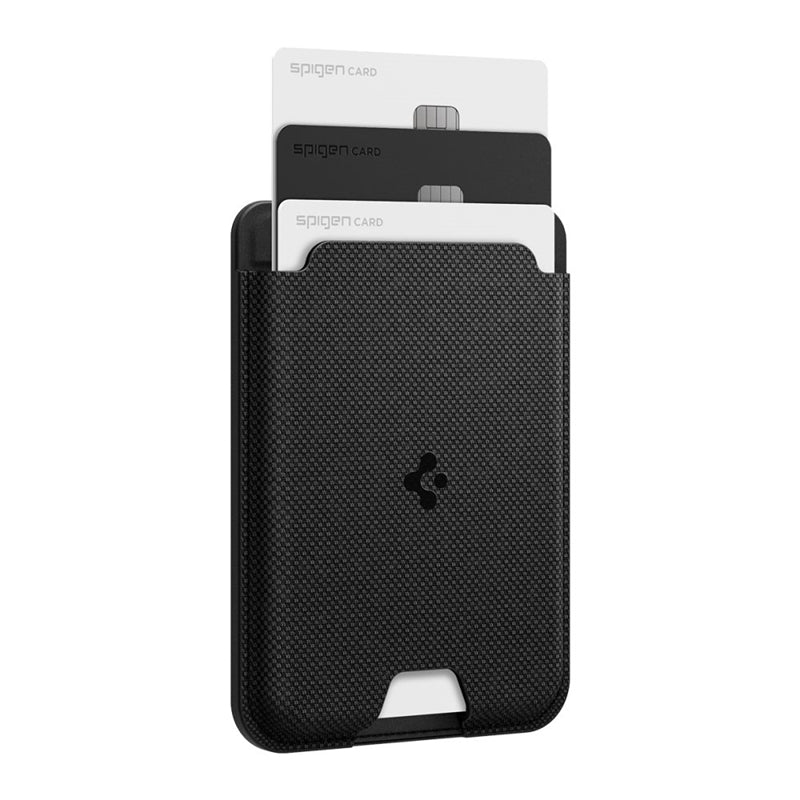 Geldbörse Spigen Urban Fit MagSafe - MagSafe-Geldbörse (schwarz) – Produktabbildung 3