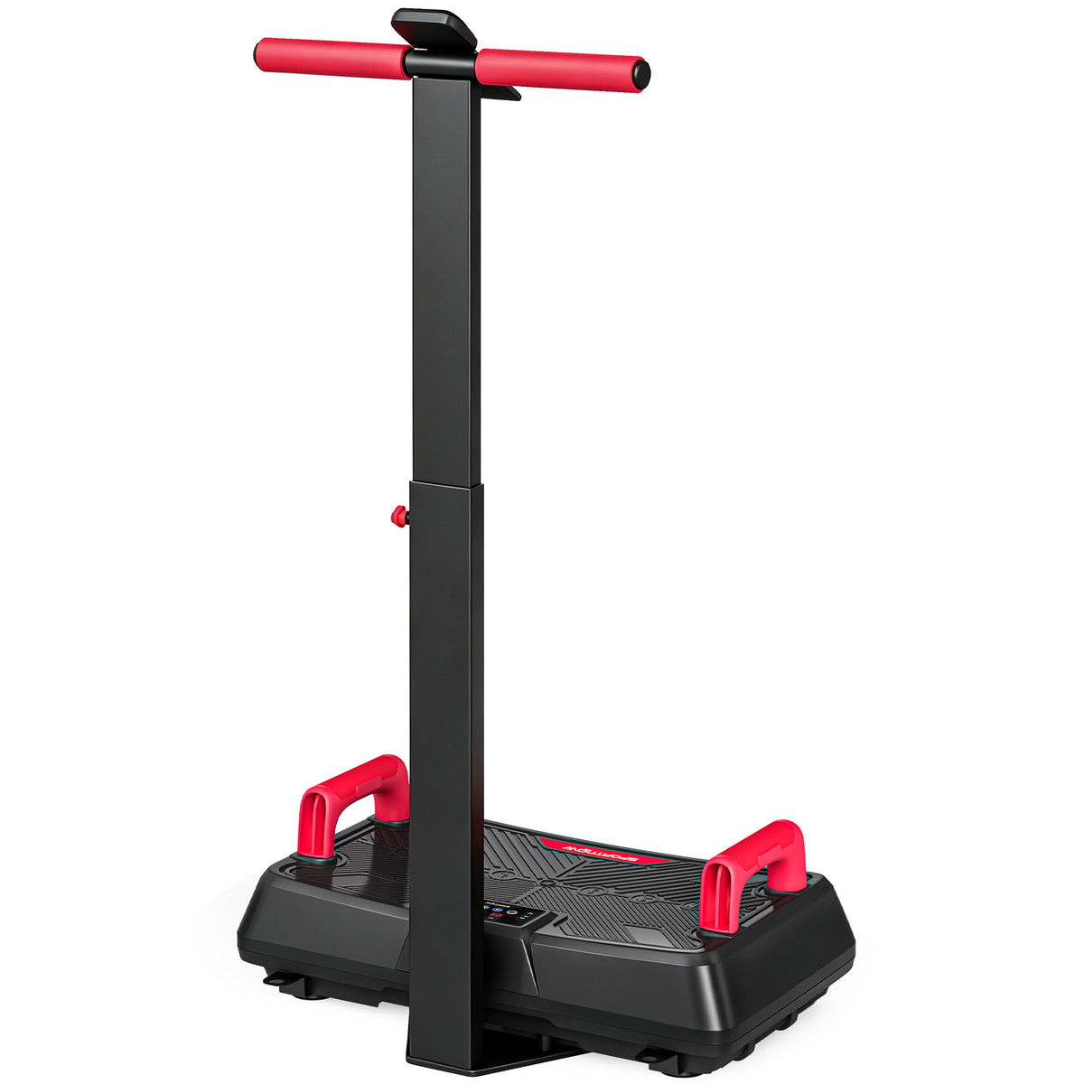 Vibration plate, quiet vibrating plate with seat, 99 intensity levels, 3 preset programs, height-adjustable &