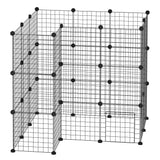 PawHut Freigehege, Freilaufgehege, Laufstall mit 36 Platten, Kleintiergehege für Kleintiere – Produktabbildung 10