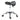 Height-adjustable rolling stool, swivel stool 49-61 cm, rotating work stool, saddle stool for office, salon