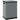 HOMCOM Doppelfach-Mülleimer, 2 x 30L, fingerabdruckresistent, Pedal, herausnehmbare Inneneimer, Grau