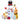 Inflatable Christmas snowman with 2 reindeer, 215 cm, for outdoor use, with LEDs and bag