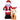 Christmas decoration, Santa Claus with dog, inflatable, large, incl. blower, 117 x 80 x 157 cm