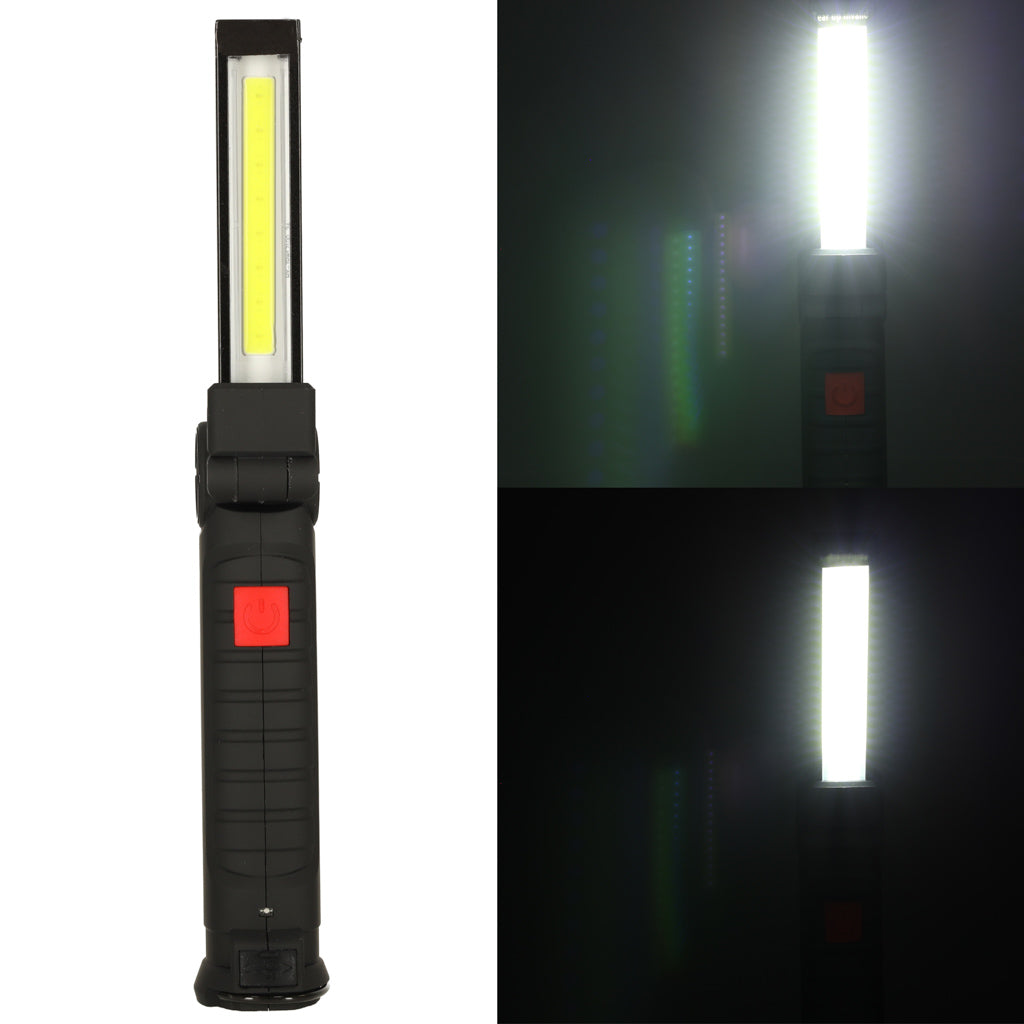 IKONKA Werkstattleuchte USB-Taschenlampe 5 Modi Magnethaken wiederaufladbar 1200 mAh 200 lm KAFUWELL – Produktabbildung 2