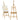 Easel, wooden easel, height-adjustable, foldable, shelf for pens, beech wood, 65 x 110 x 180-235 cm