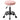 Height-adjustable rolling stool swivel stool 55-66 cm work stool 360° rotatable Ø50 x 50-66 cm pink