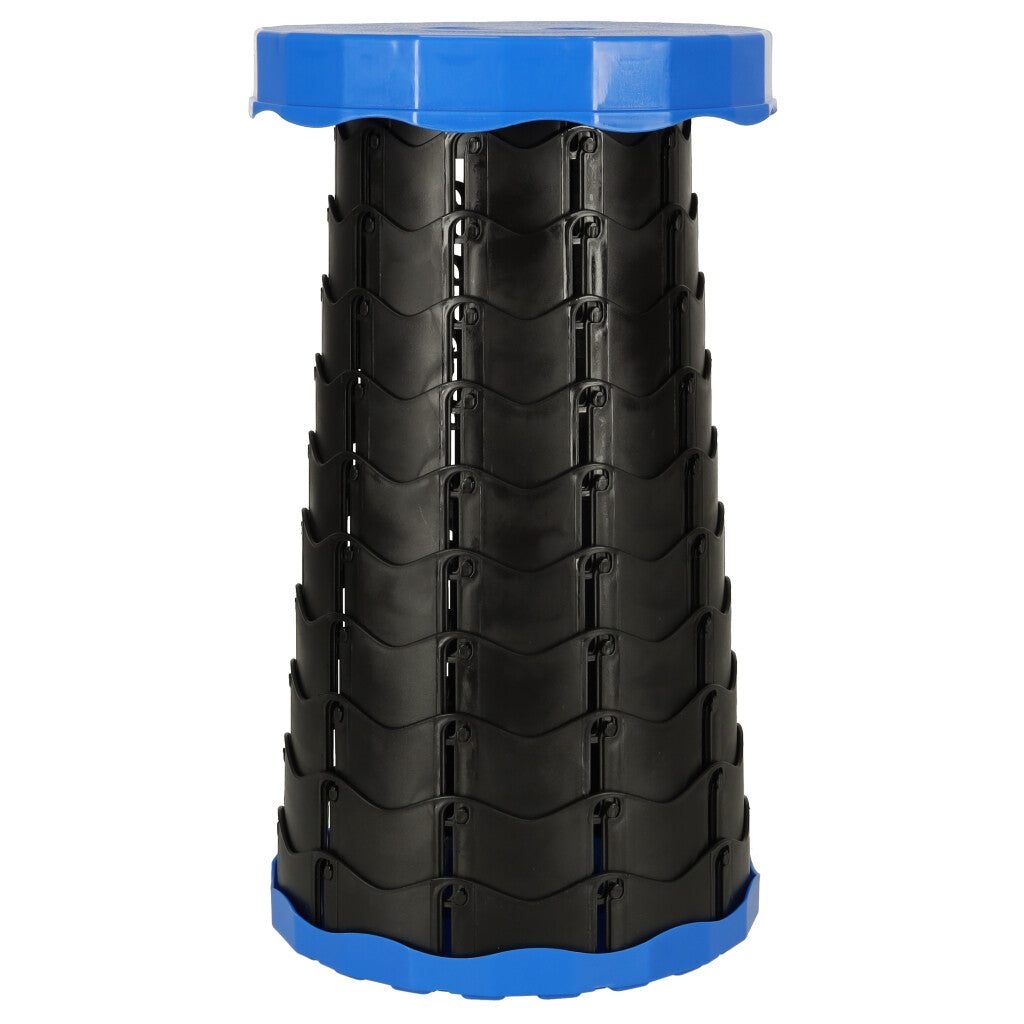 IKONKA Klappstuhl Klapphocker für Haus Garten Camping blau – Produktabbildung 2