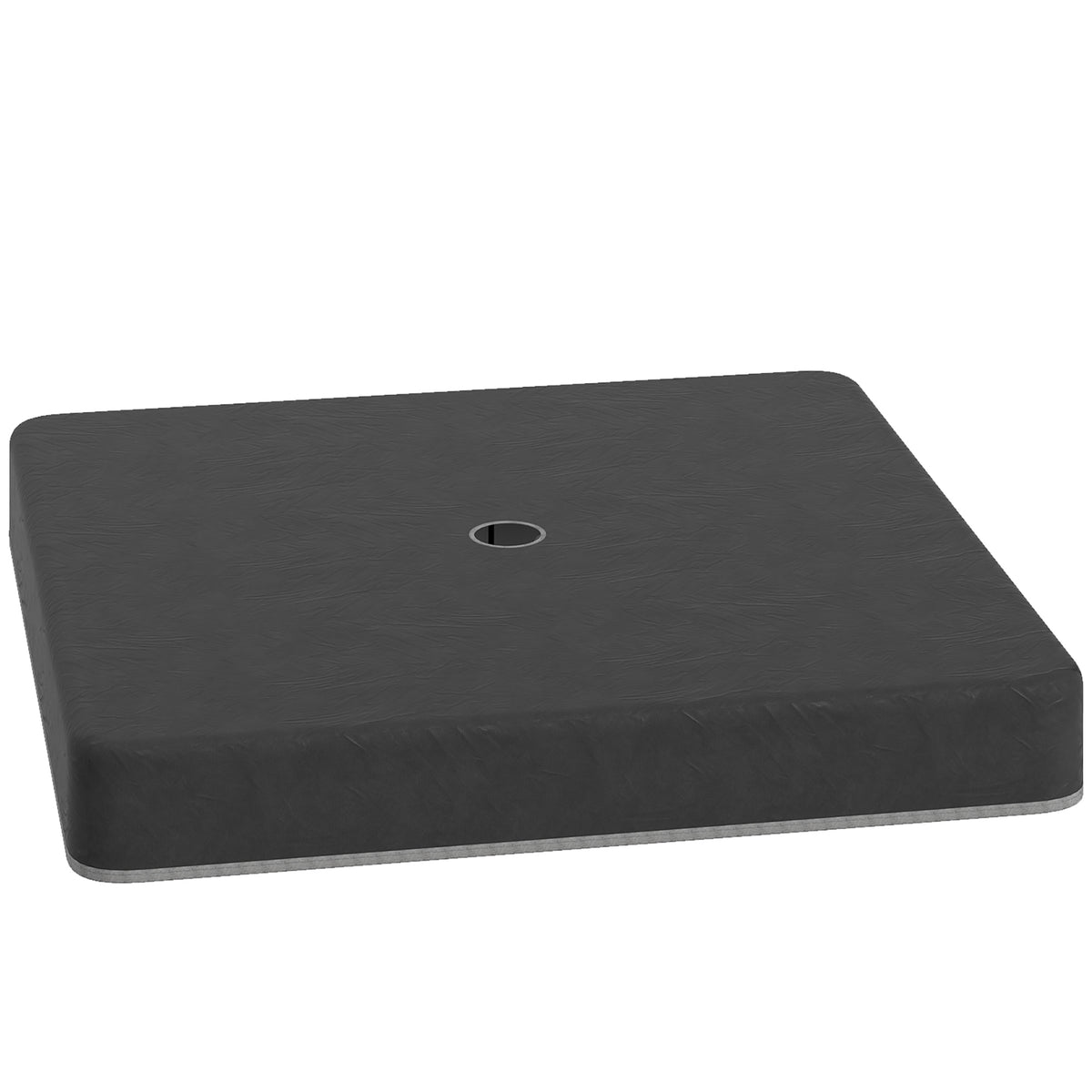 Outsunny Basisgewichte für Sonnenschirmständer, Wasserdicht, mit Sand befüllbar, Kunststoff, 89L x 89B x
