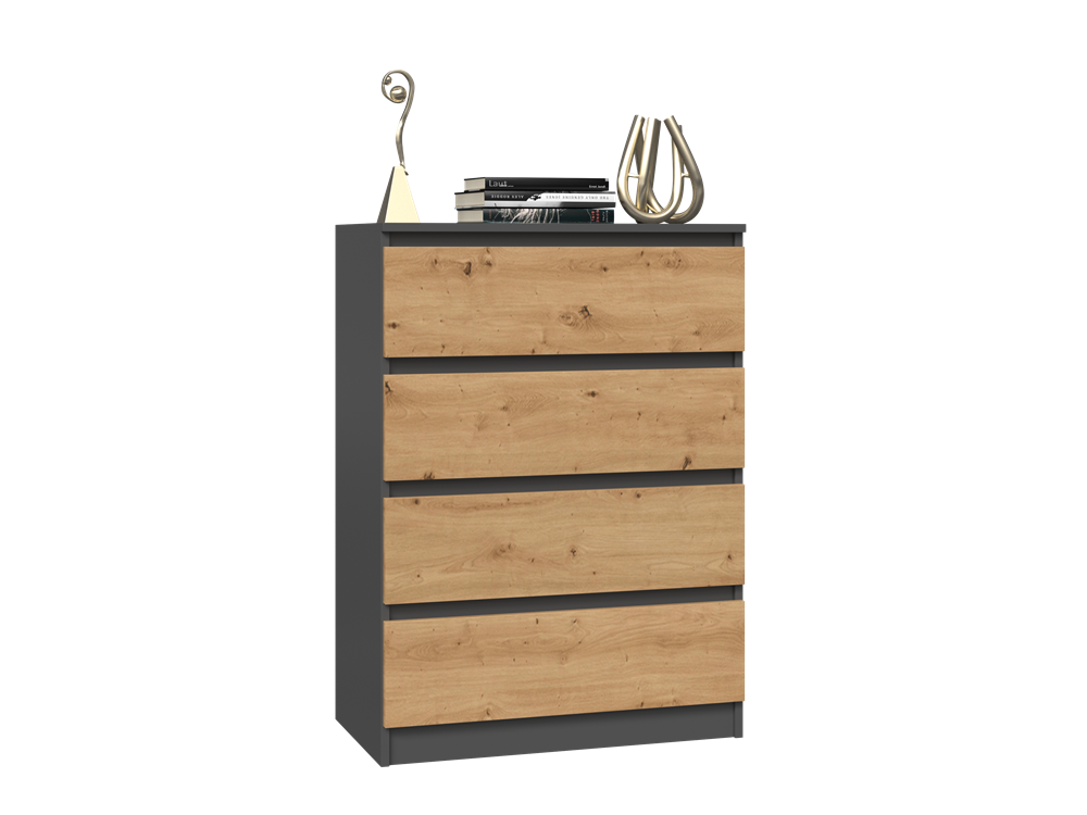 Kommode Malwa M4 ANTHRAZIT ARTISAN – Produktabbildung 2