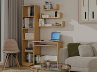 Wandregal MOBI 3P Set 3x – Moderne Wandregale EICHE ARTISAN – Produktabbildung 2
