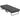 HOMCOM Klappbett, Matratze, 4 Rollen, Metallgestell, bis 150 kg, 190 x 80 x 42 cm, Dunkelgrau