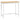 Bar table, oak look, compact, space for 2 people, natural wood + white