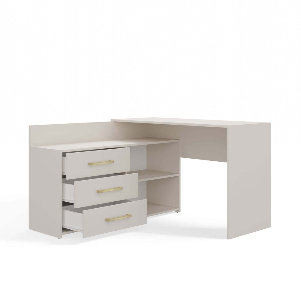 Schreibtisch DANY KASCHMIR BEIGE – Produktabbildung 9