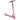 Kinderroller, Doppelte Bremsen, Metallrahmen, Fußstütze, faltbar, 3-8 Jahre, Rosa