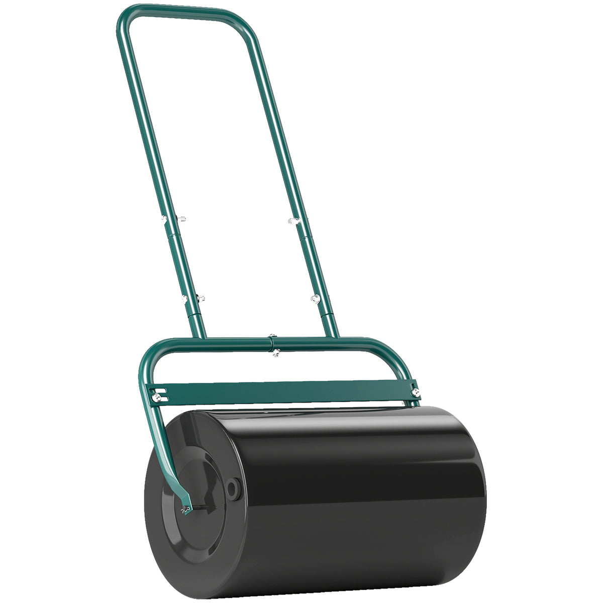 Outsunny Handliche Rasenwalze, Praktische Rasenrolle, Graswalze, Gartenwalze, flexibel, Stahl, 58L x 32,5B x