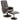 Recliner chair with footstool, swivel TV chair with 10 massage points, reclining function, massage chair with
