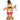 Outsunny Aufblasbare Weihnachtsfiguren Aufblasbarer Lebkuchenmann, 2 m, inkl. Gebläse, Mehrfarbig