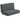HOMCOM 3-in-1 faltbarer Relaxsessel, Gästematratze, teilbar, 138 cm breit, Dunkelgrau