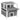 2-story cat house with balcony, weatherproof cat shelter, rain and sun protection, for indoor and outdoor use