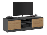TV-Schrank Malwa 120 ANTHRAZIT ARTISAN – Produktabbildung 2