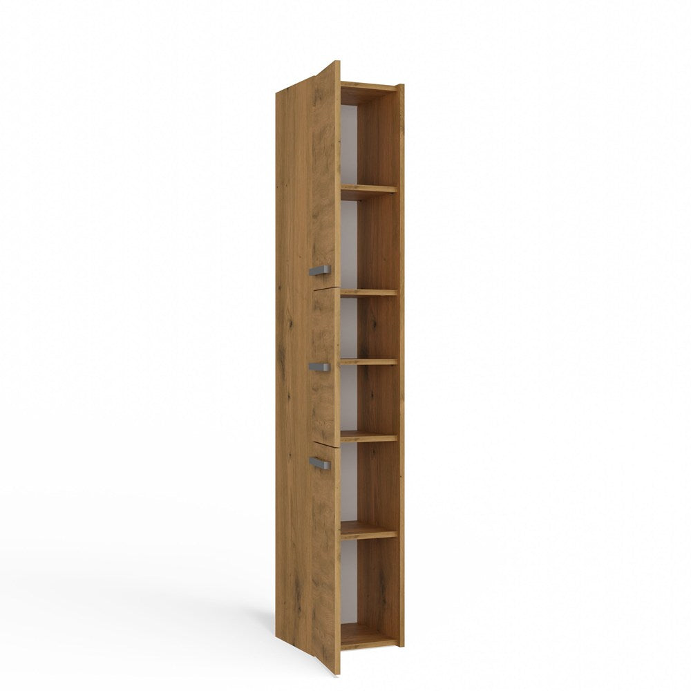 Badezimmer-Hochschrank Sara S33 EICHE ARTISAN – Produktabbildung 4