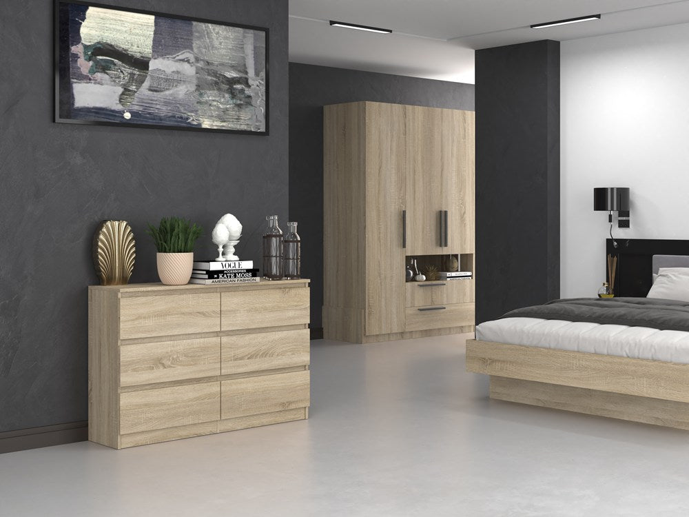 Kommode Malwa M6/120 SONOMA – Produktabbildung 7