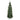 Artificial Christmas tree 210 cm, spruce with hinged branches, 800 branch tips, foldable steel stand, green