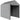 Garden shed, storage tent, robust & weatherproof, steel frame, 1.2x1.8x1.6m, light gray