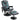 Massage chair with stool, swiveling recliner with massage function, electric TV chair with reclining function