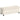 HOMCOM Sitzbank mit Stauraum, Aufbewahrungsbank, Cord-Design, Stahlrahmen, Beige