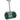 Outsunny Kompoststreuer 75L 61x40cm Düngerstreuer Rasen Garten mit T-Griff Mesh-Korb Metall Grün
